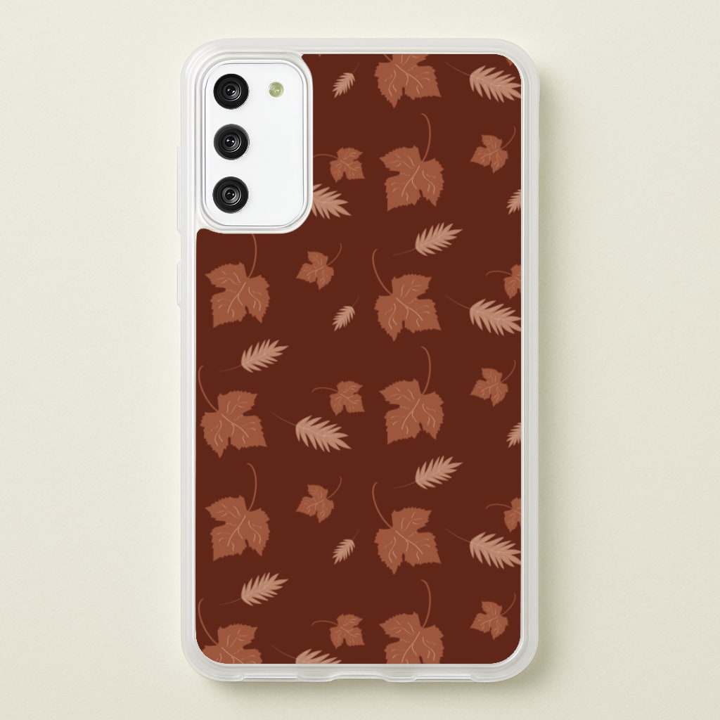 Autumn Leaf Patterns - Pattern Phone Case for Galaxy S20