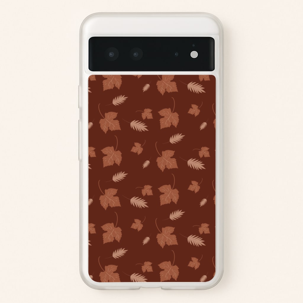 Autumn Leaf Patterns - Pattern Phone Case for Google Pixel 6