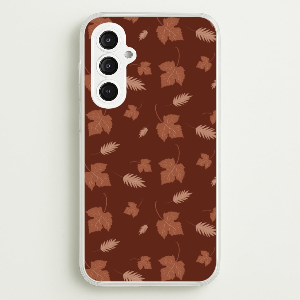 Autumn Leaf Patterns - Pattern Phone Case for Galaxy S23FE