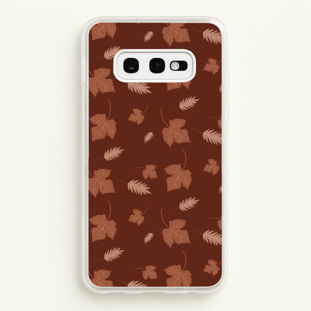 Autumn Leaf Patterns - Pattern Phone Case for Galaxy S10e