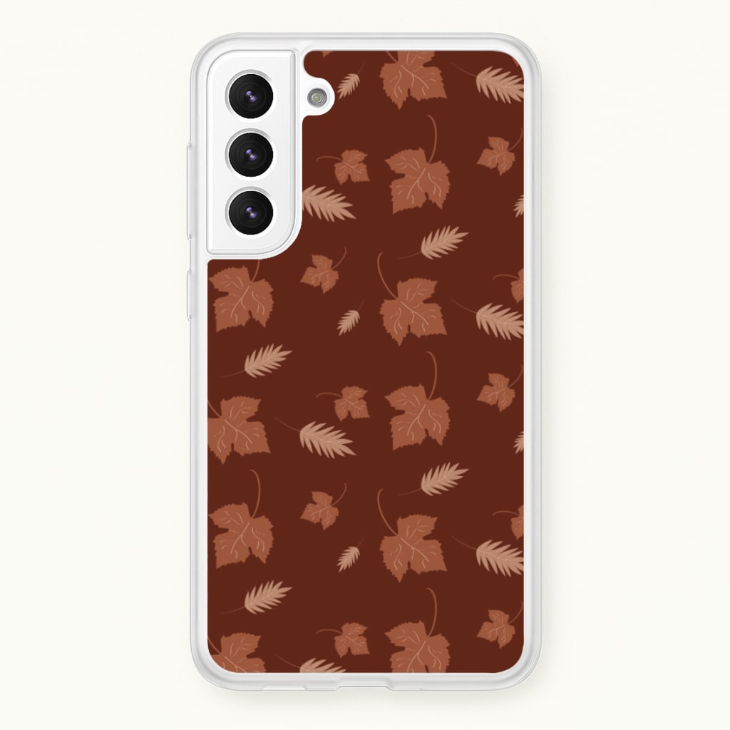 Autumn Leaf Patterns - Pattern Phone Case for Galaxy S22