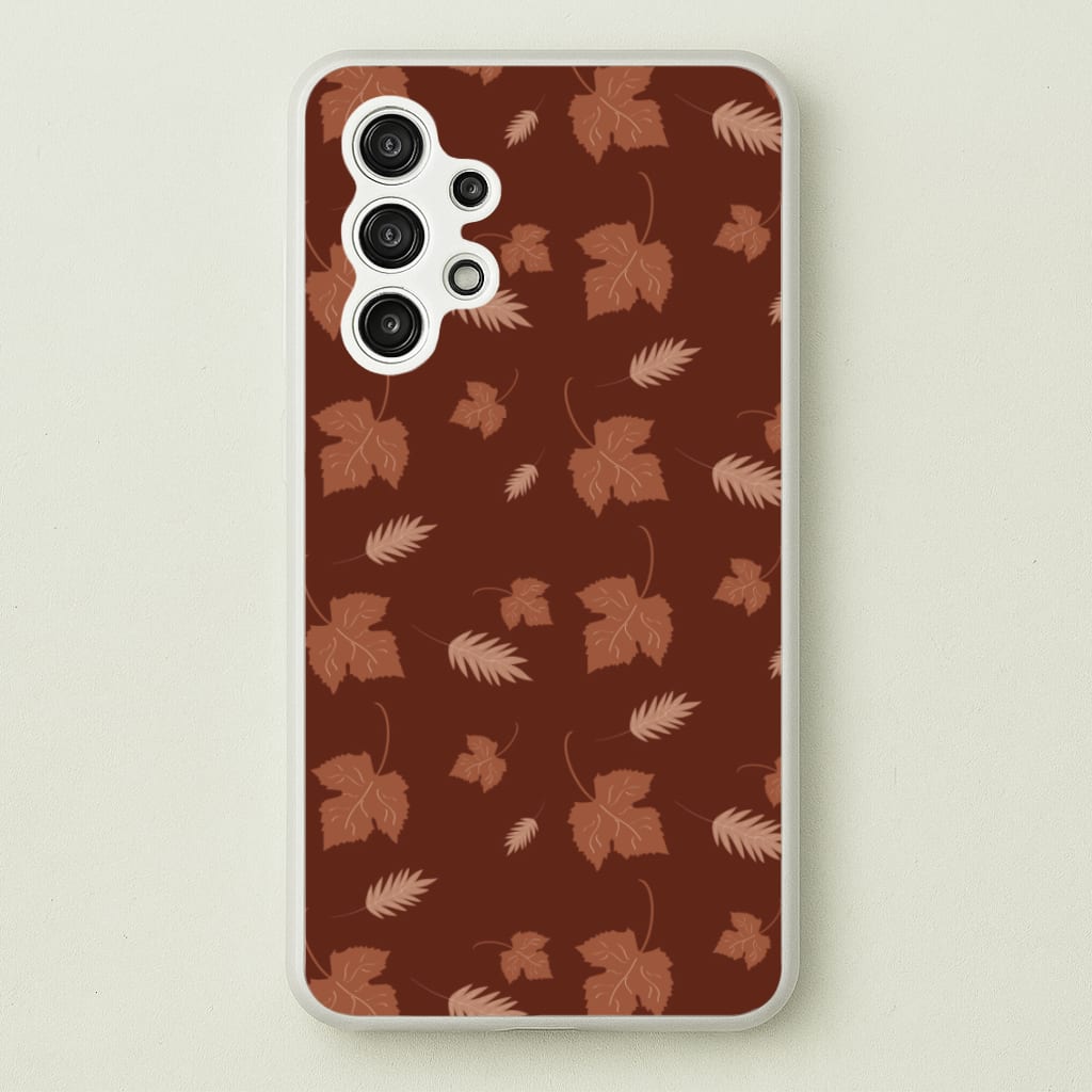 Autumn Leaf Patterns - Pattern Phone Case for Galaxy A13