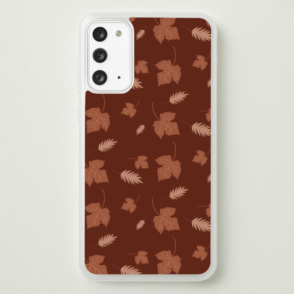 Autumn Leaf Patterns - Pattern Phone Case for Galaxy Note 20