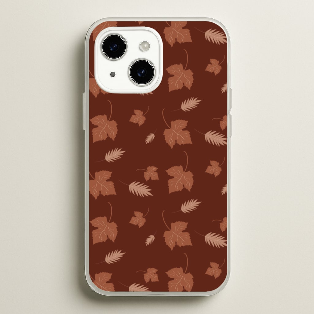 Autumn Leaf Patterns - Pattern Phone Case for iPhone 14