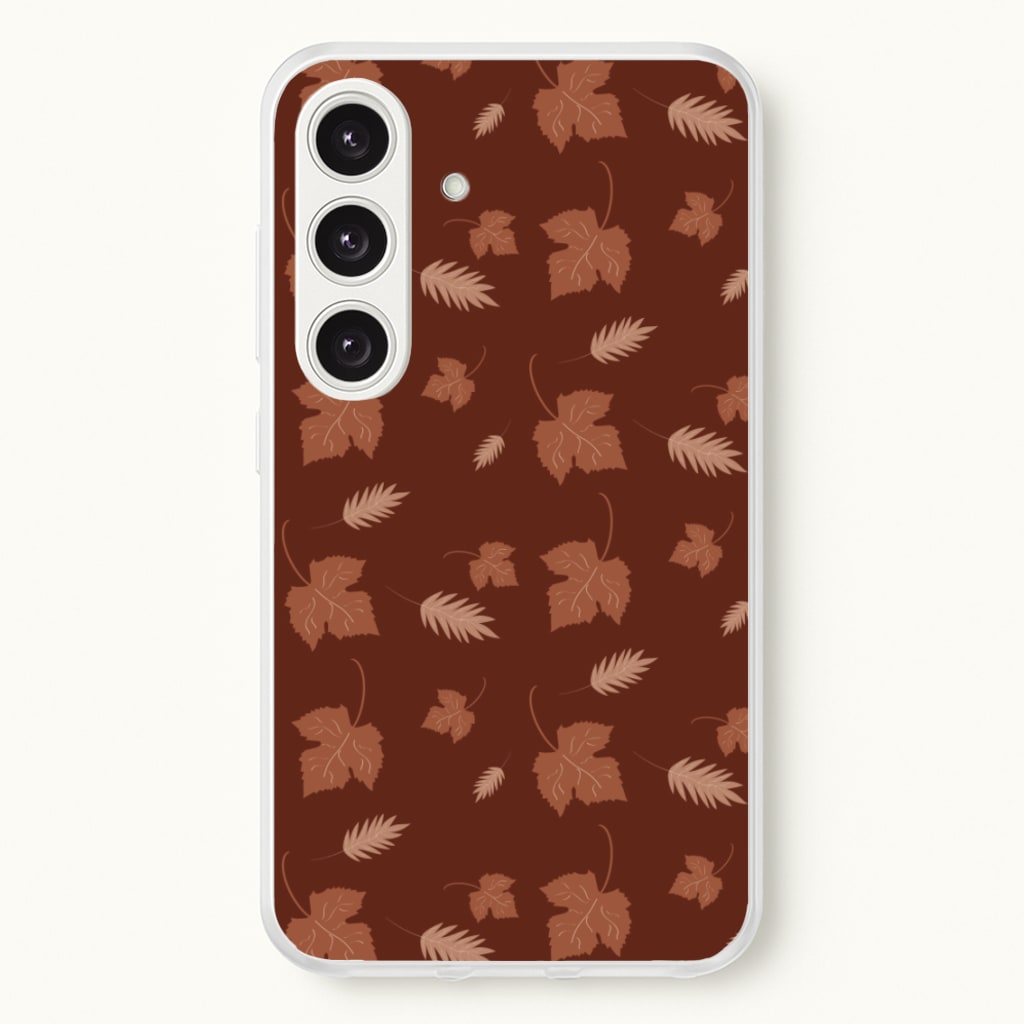 Autumn Leaf Patterns - Pattern Phone Case for Galaxy S24FE
