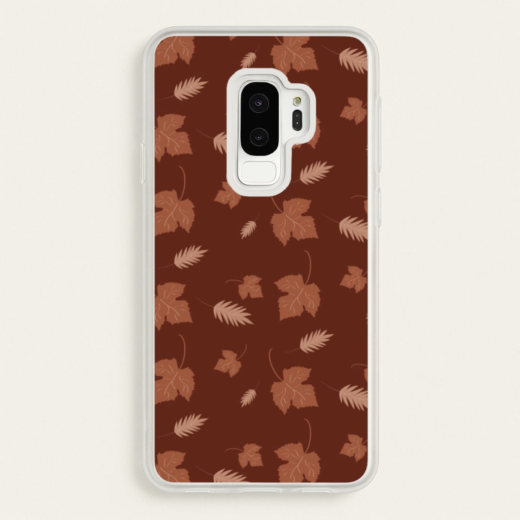 Autumn Leaf Patterns - Pattern Phone Case for Galaxy S9 Plus