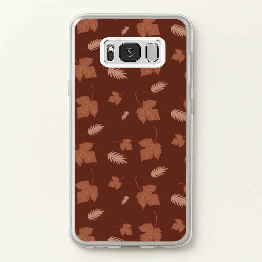 Autumn Leaf Patterns - Pattern Phone Case for Galaxy S8 Plus