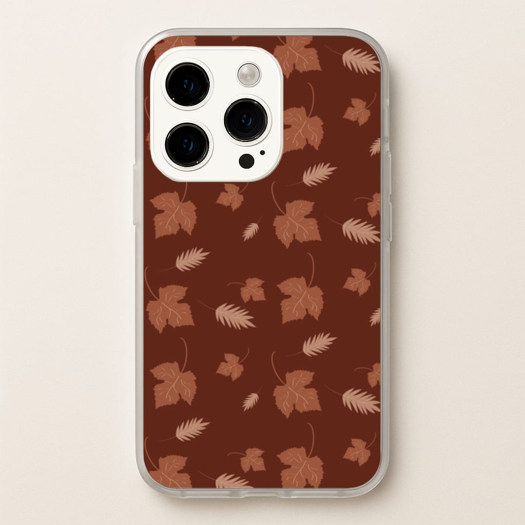 Autumn Leaf Patterns - Pattern Phone Case for iPhone 15 Pro