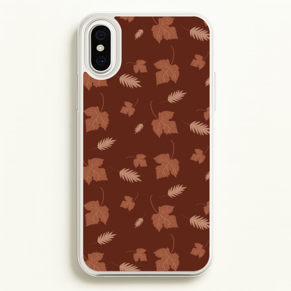 Autumn Leaf Patterns - Pattern Phone Case for iPhone XS Max