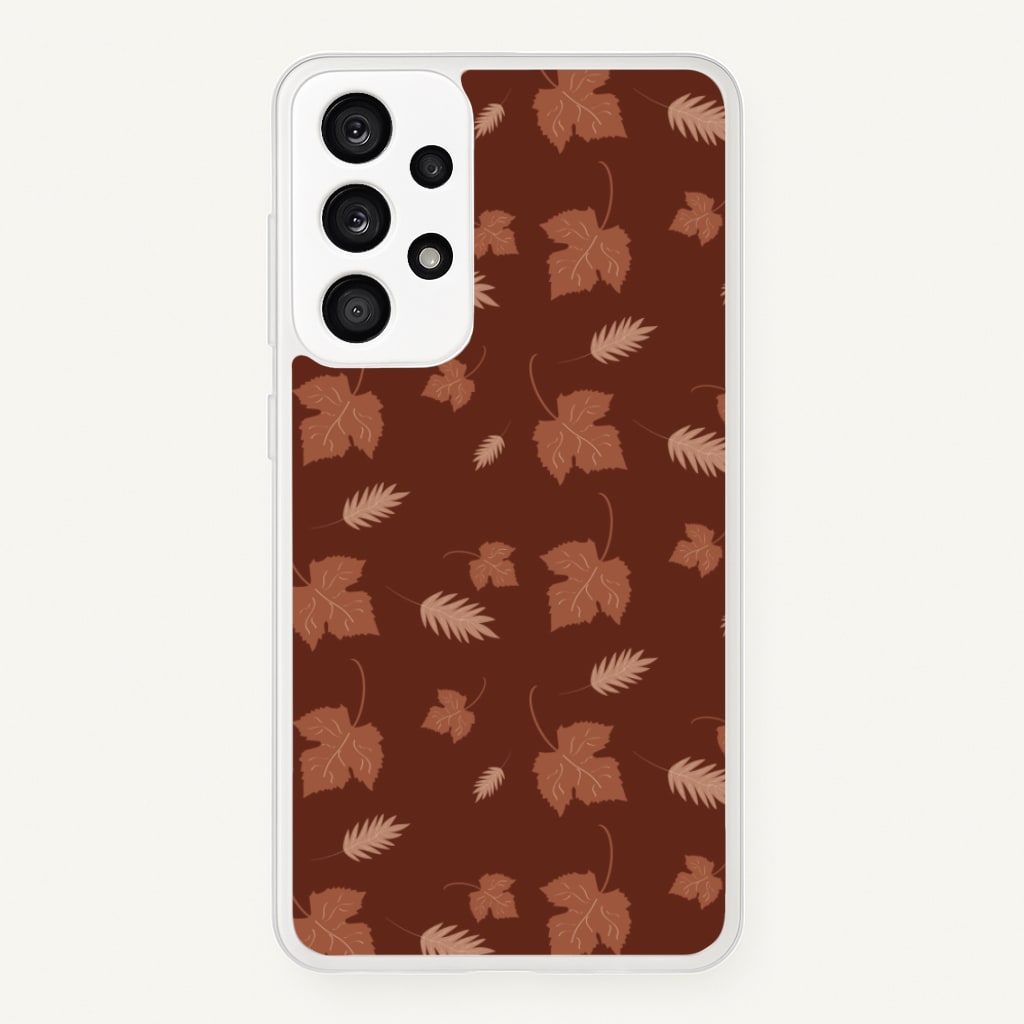 Autumn Leaf Patterns - Pattern Phone Case for Galaxy A33