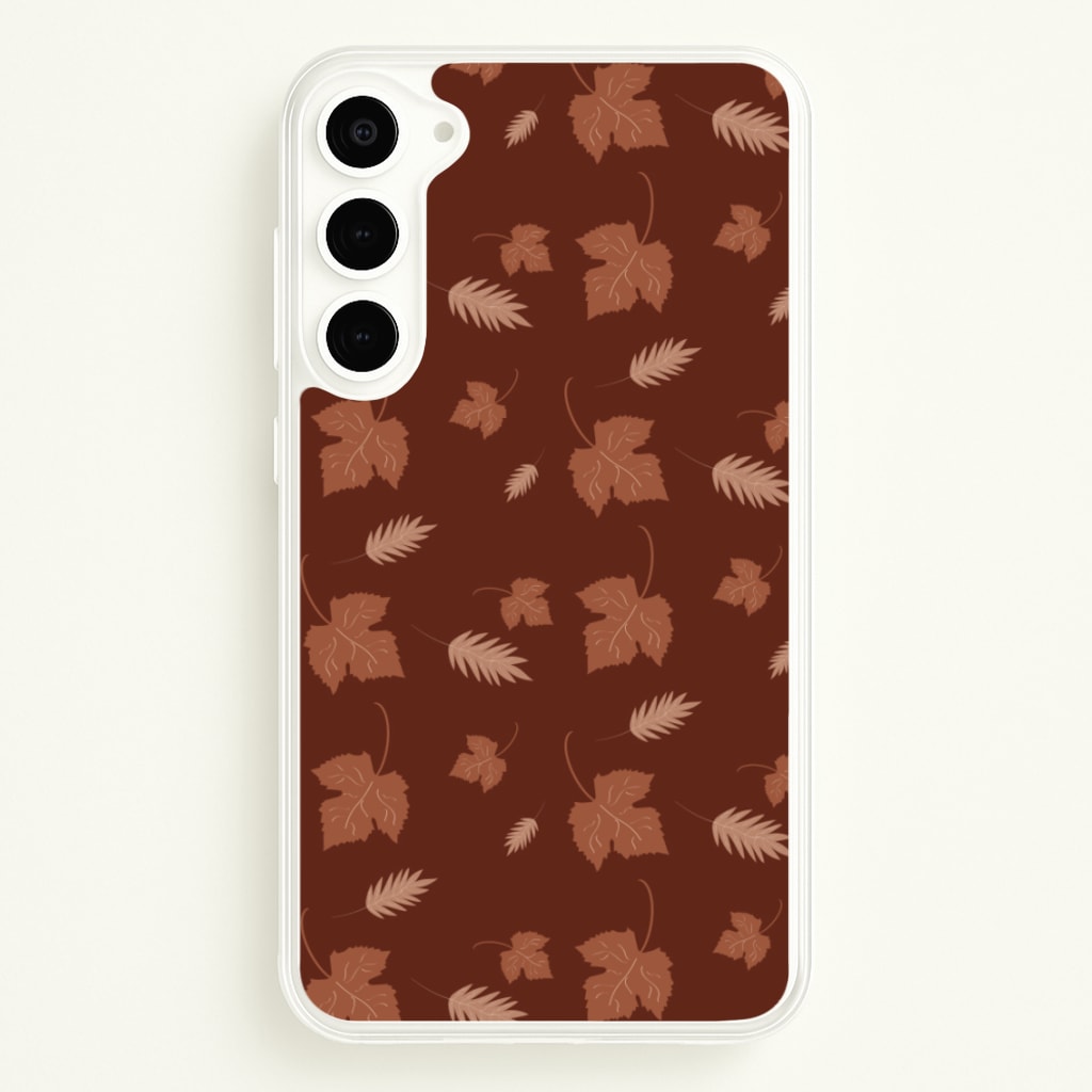 Autumn Leaf Patterns - Pattern Phone Case for Galaxy S23 Plus