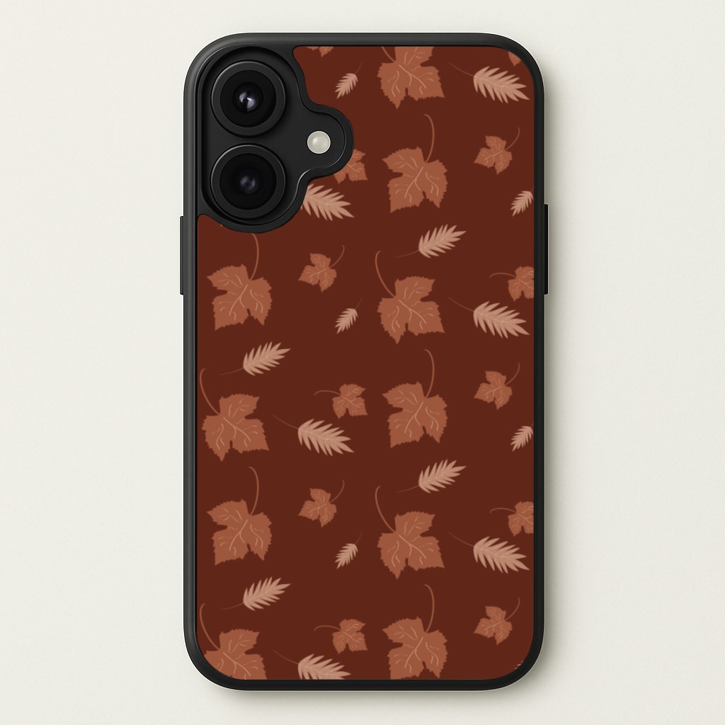 Autumn Leaf Patterns Phone Case for iPhone 17