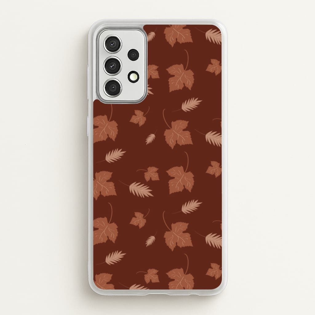 Autumn Leaf Patterns - Pattern Phone Case for Galaxy A52 / A52s
