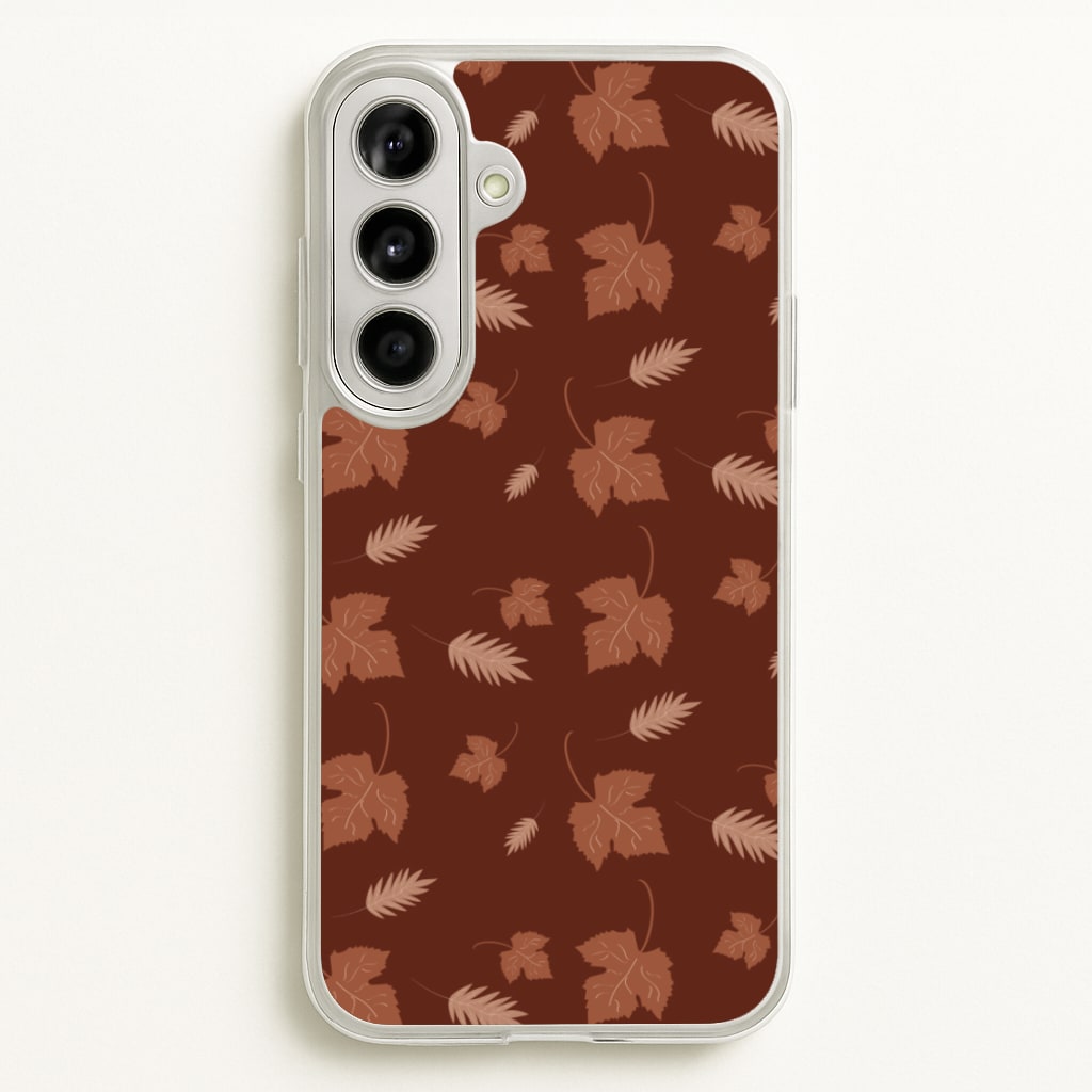 Autumn Leaf Patterns - Pattern Phone Case for Galaxy A56