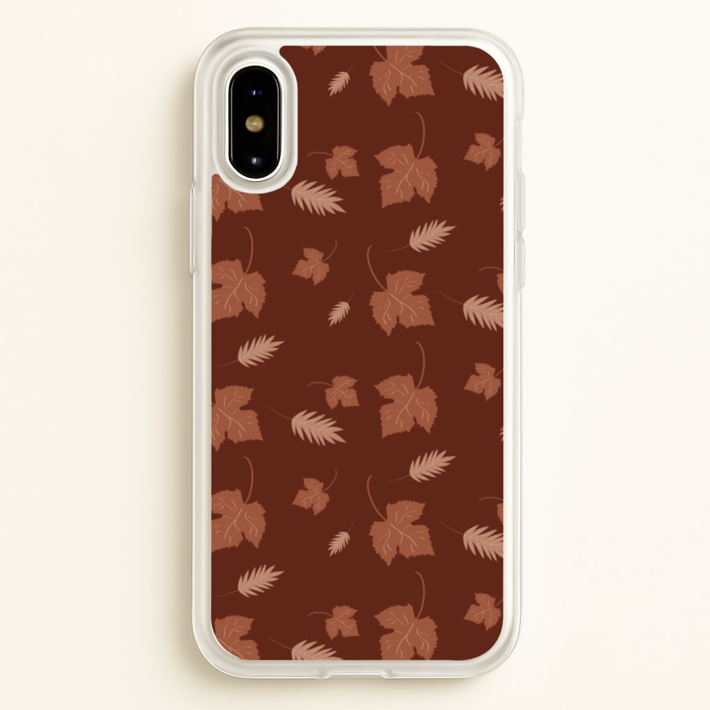 Autumn Leaf Patterns - Pattern Phone Case for iPhone X / XS