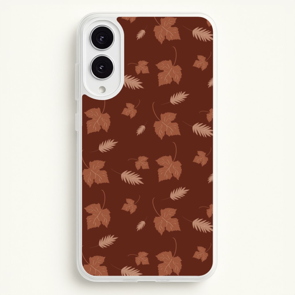 Autumn Leaf Patterns - Pattern Phone Case for Galaxy S25 Edge