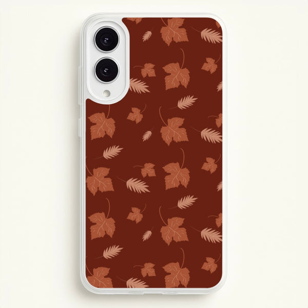 Autumn Leaf Patterns - Pattern Phone Case for Galaxy S25 Edge