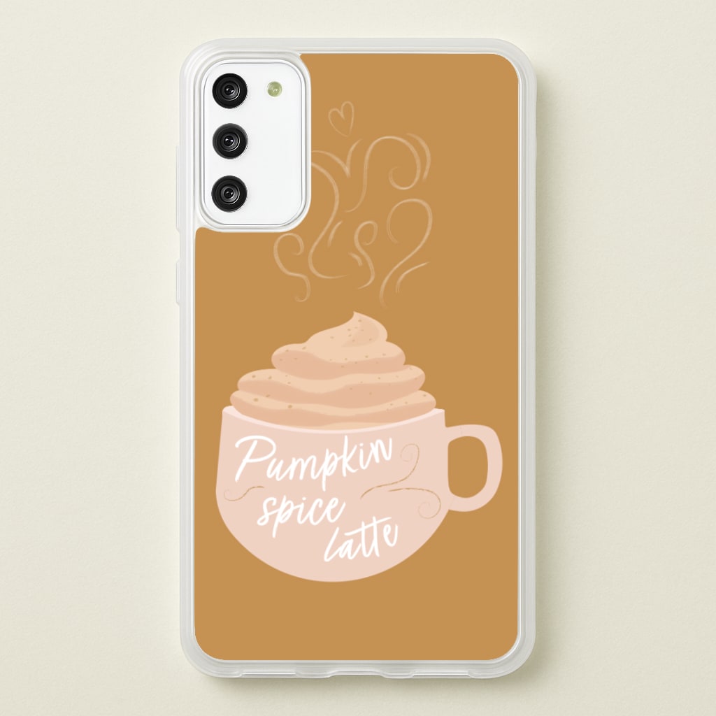 Pumpkin Spice Latte - Christmas Phone Case for Galaxy S20FE