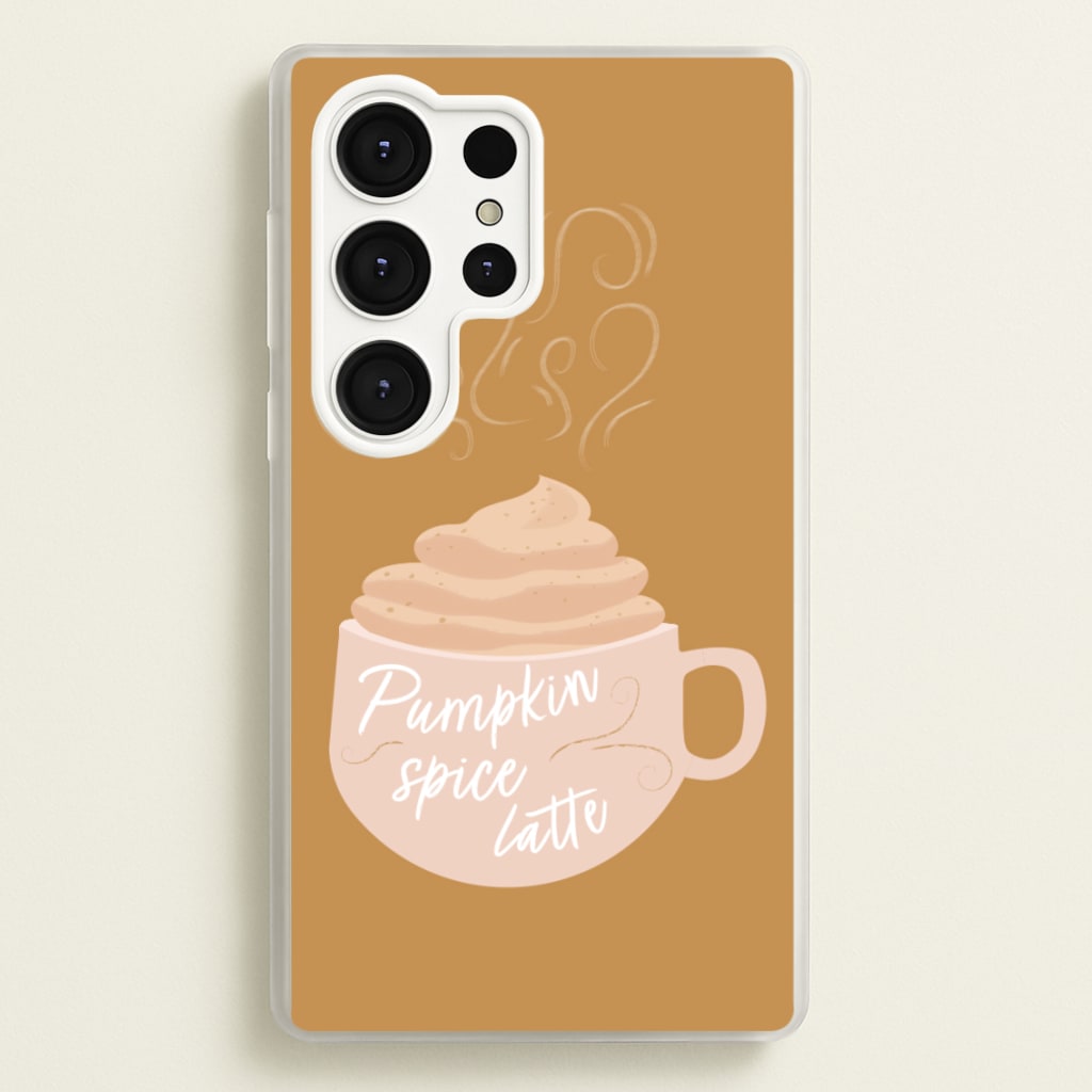 Pumpkin Spice Latte - Christmas Phone Case for Galaxy S25 Ultra