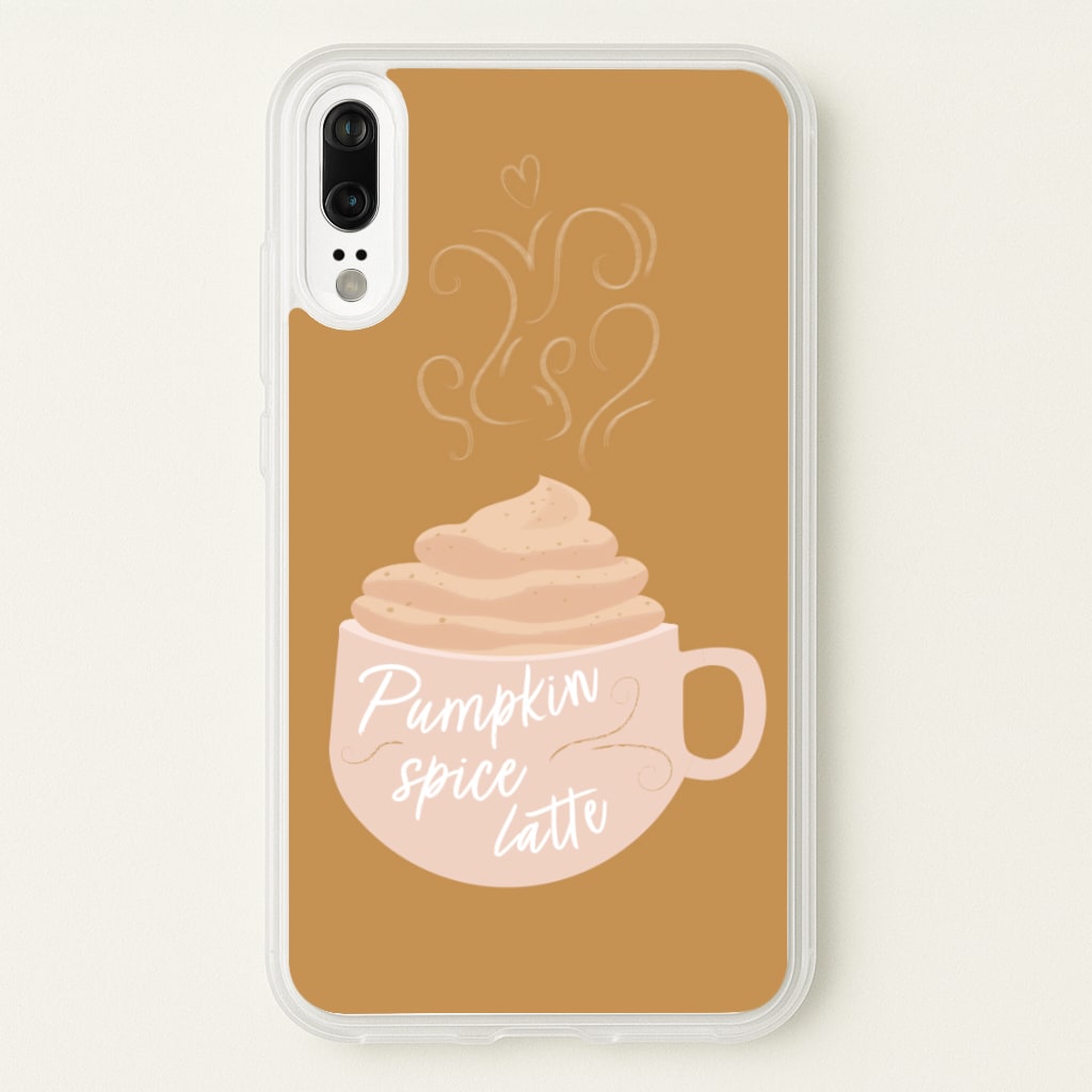 Pumpkin Spice Latte - Christmas Phone Case for Huawei P20