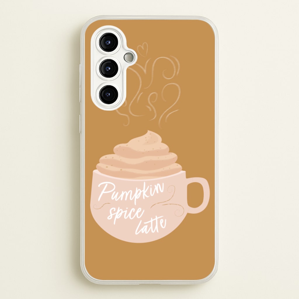 Pumpkin Spice Latte - Christmas Phone Case for Galaxy A54