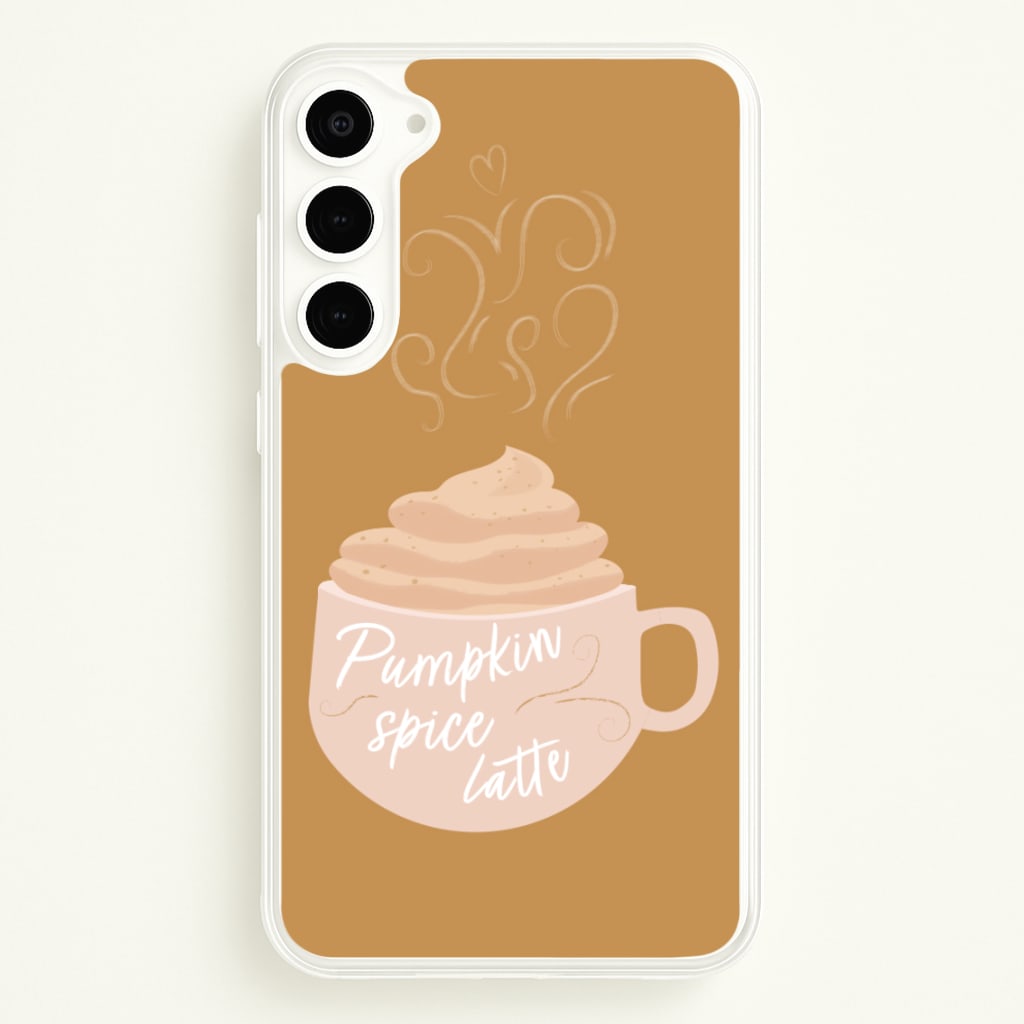 Pumpkin Spice Latte - Christmas Phone Case for Galaxy S23 Plus