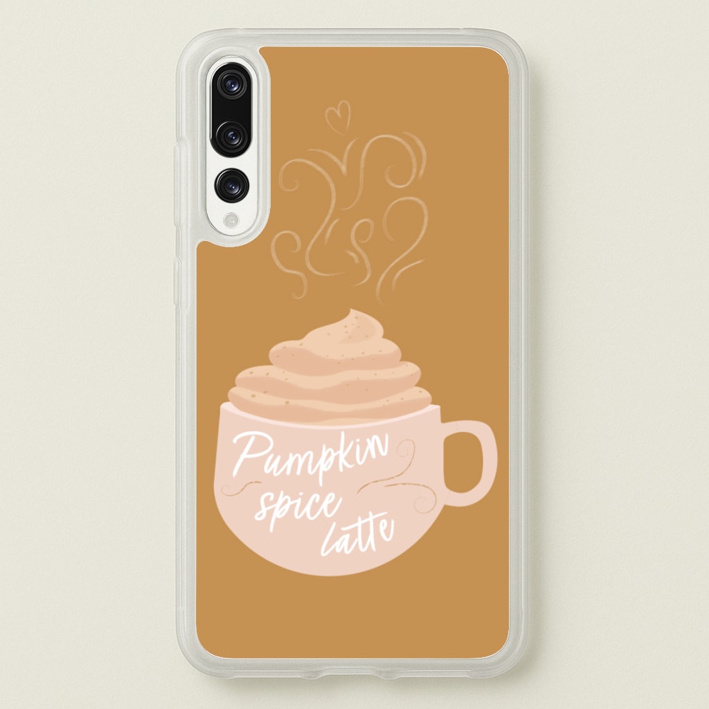 Pumpkin Spice Latte - Christmas Phone Case for Huawei P20 Pro