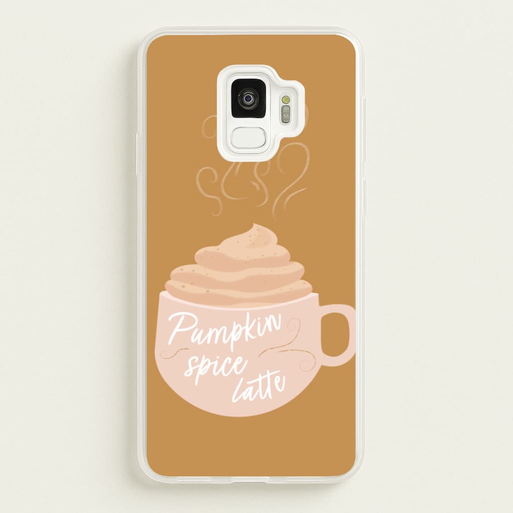 Pumpkin Spice Latte - Christmas Phone Case for Galaxy S9
