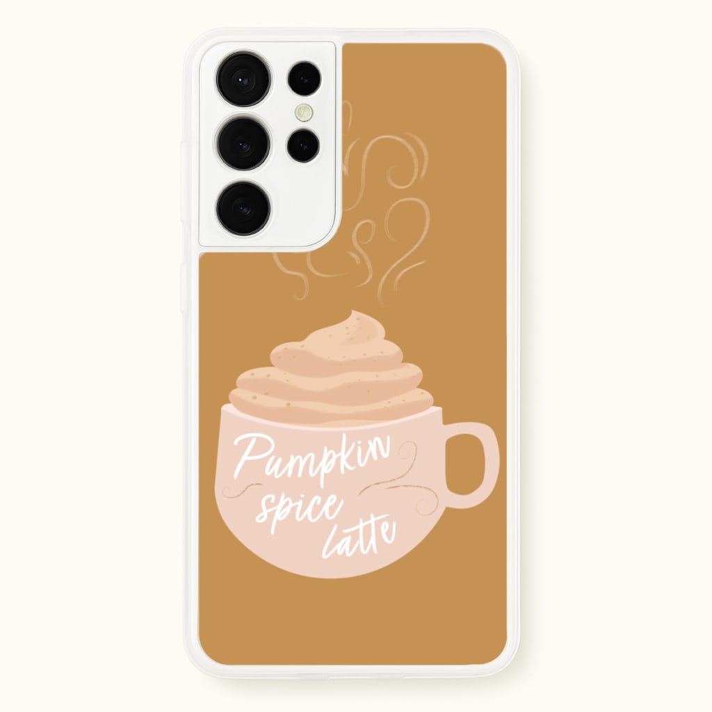 Pumpkin Spice Latte - Christmas Phone Case for Galaxy S21 Ultra