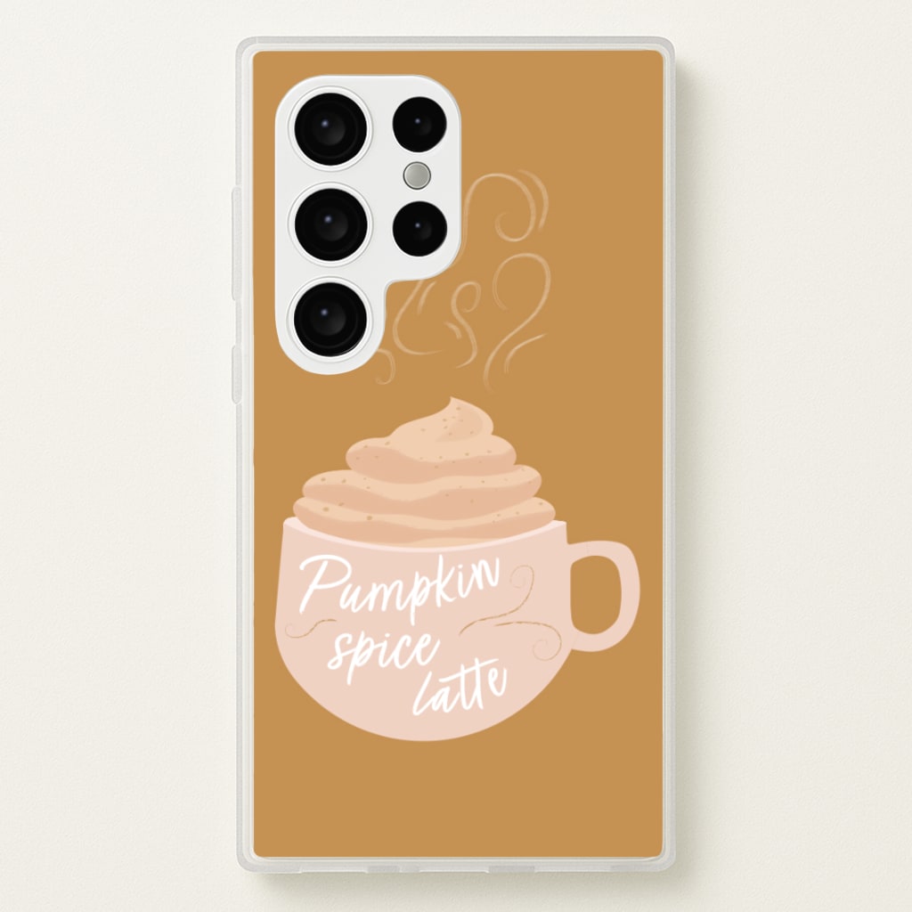 Pumpkin Spice Latte - Christmas Phone Case for Galaxy S24 Ultra