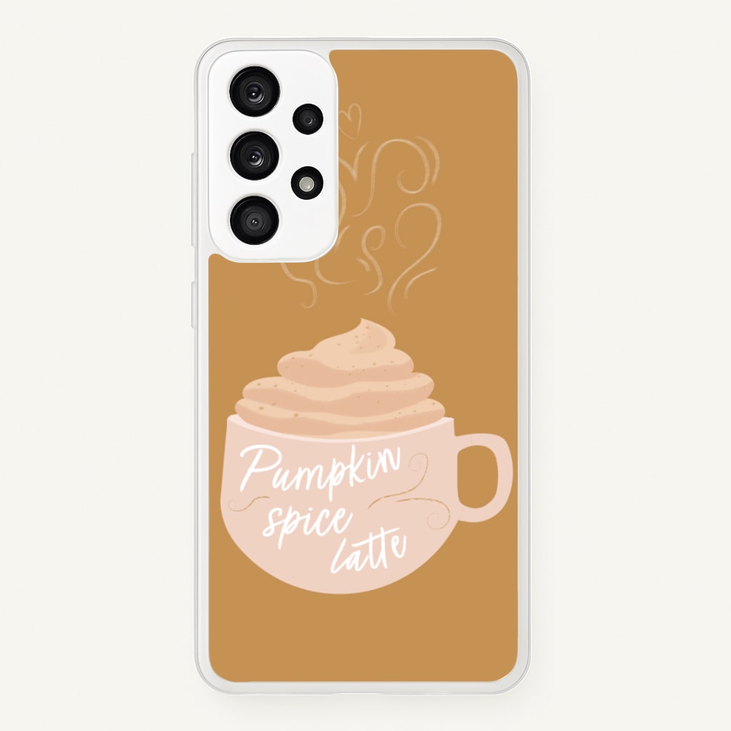 Pumpkin Spice Latte - Christmas Phone Case for Galaxy A53