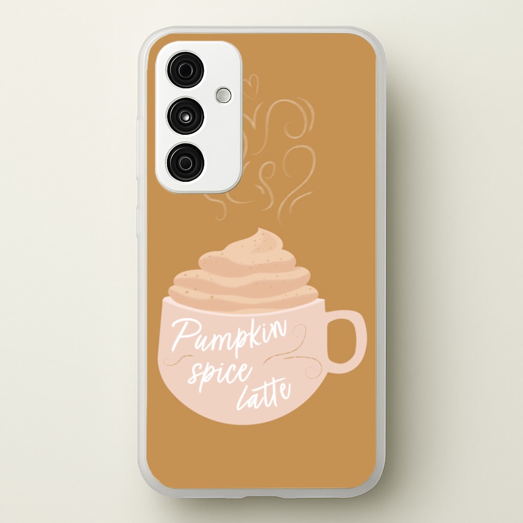 Pumpkin Spice Latte - Christmas Phone Case for Galaxy A55