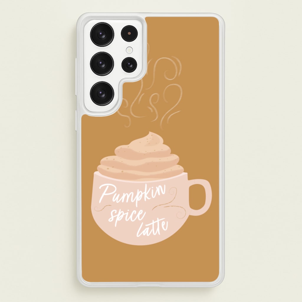 Pumpkin Spice Latte - Christmas Phone Case for Galaxy S23 Ultra