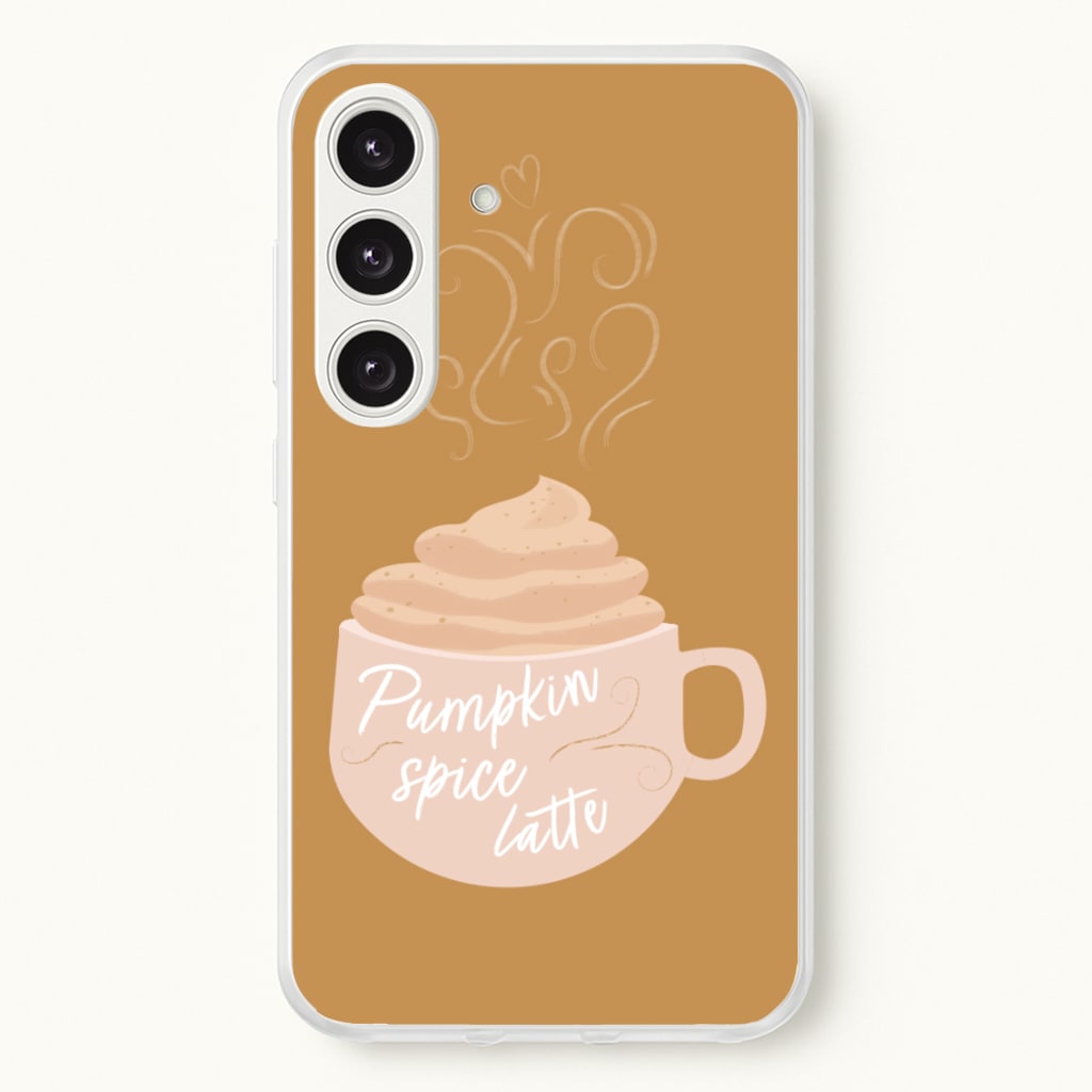 Pumpkin Spice Latte - Christmas Phone Case for Galaxy S24