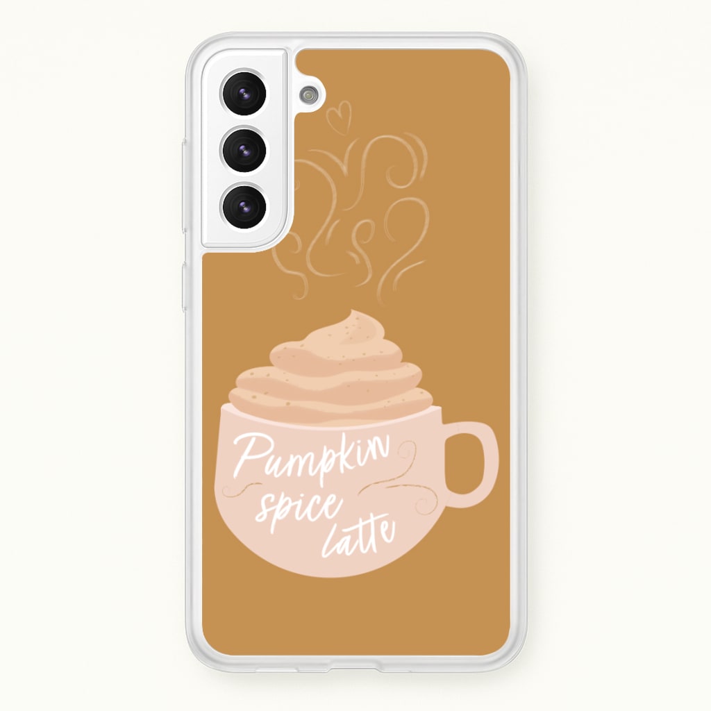 Pumpkin Spice Latte - Christmas Phone Case for Galaxy S21