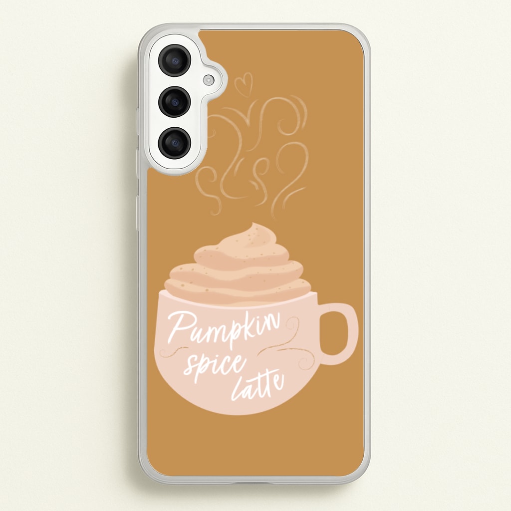 Pumpkin Spice Latte - Christmas Phone Case for Galaxy A34