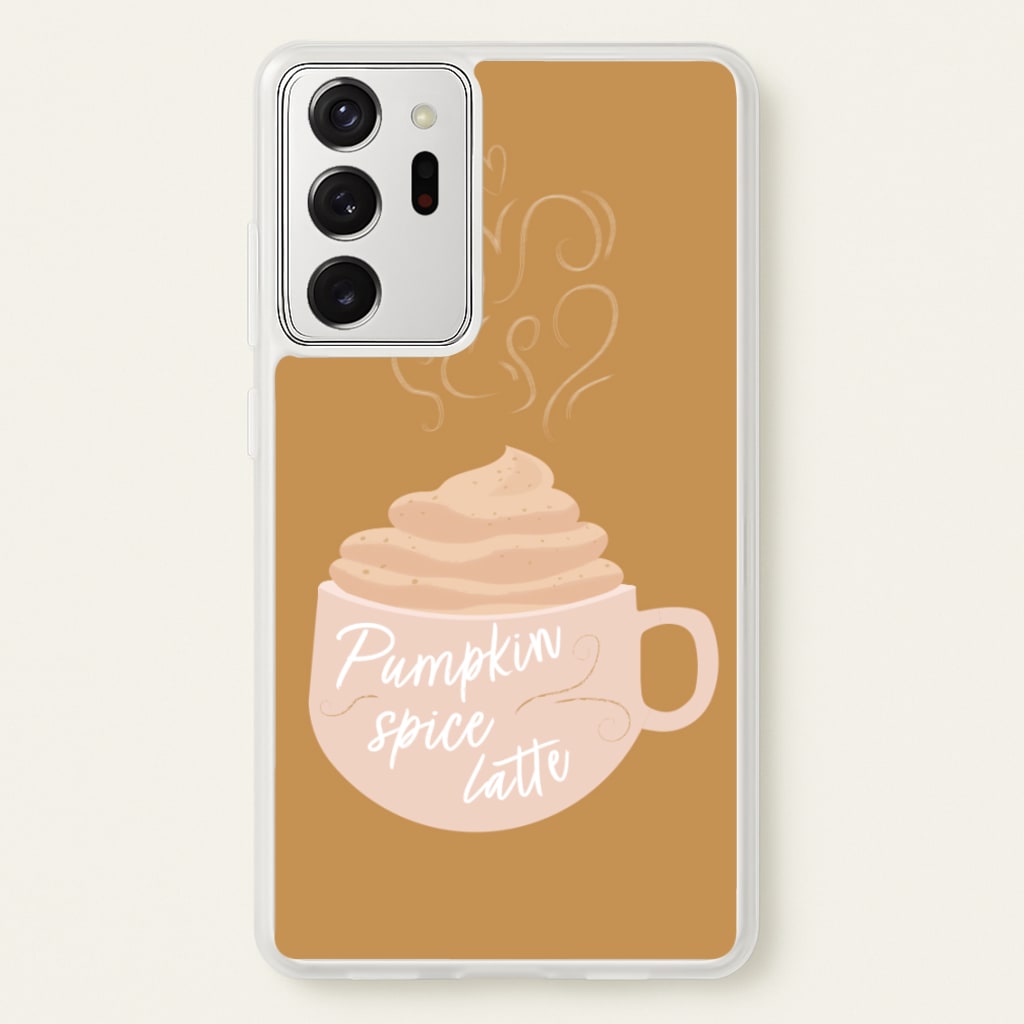 Pumpkin Spice Latte - Christmas Phone Case for Galaxy Note 20 Ultra