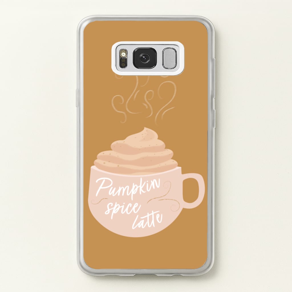 Pumpkin Spice Latte - Christmas Phone Case for Galaxy S8