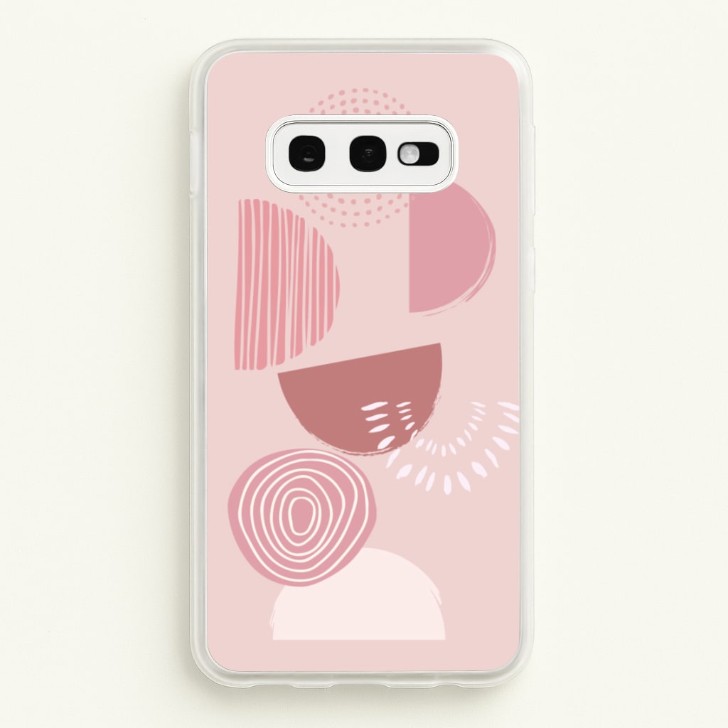 Abstract Geometric I - Pattern Phone Case for Galaxy S10e