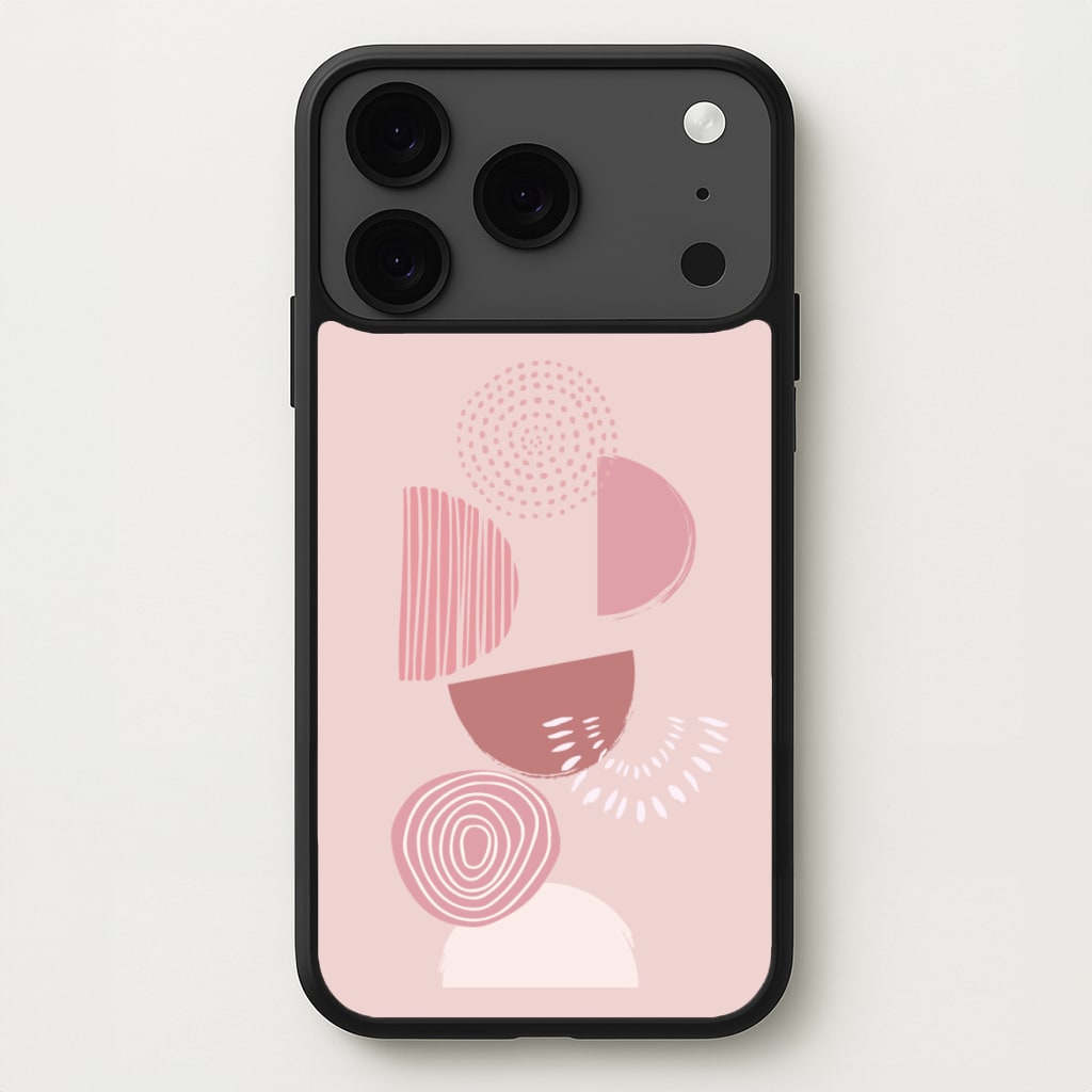 Abstract Geometric I Phone Case for iPhone 17 Pro Max