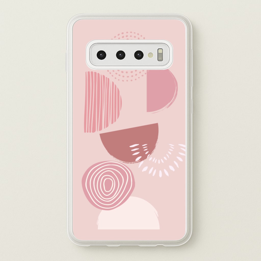 Abstract Geometric I - Pattern Phone Case for Galaxy S10 Plus