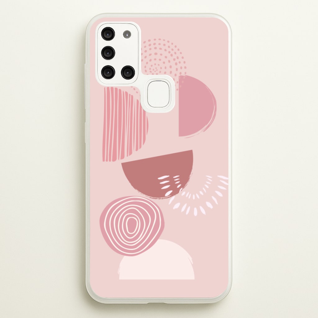 Abstract Geometric I - Pattern Phone Case for Galaxy A21s