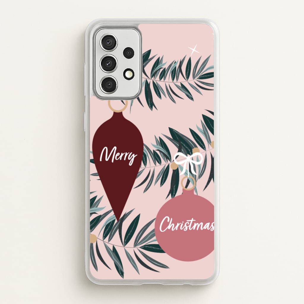 Merry Christmas - Christmas Phone Case for Galaxy A52 / A52s