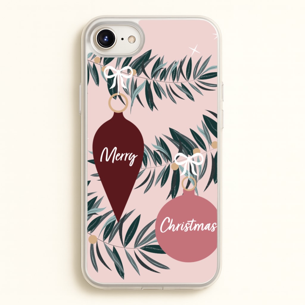 Merry Christmas - Christmas Phone Case for iPhone 6 Plus / 7 Plus / 8 Plus
