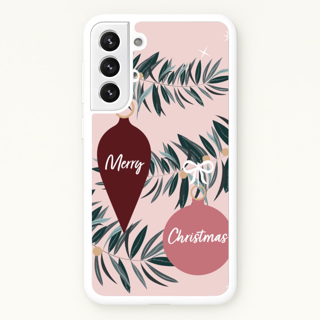 Merry Christmas - Christmas Phone Case for Galaxy S22 Plus