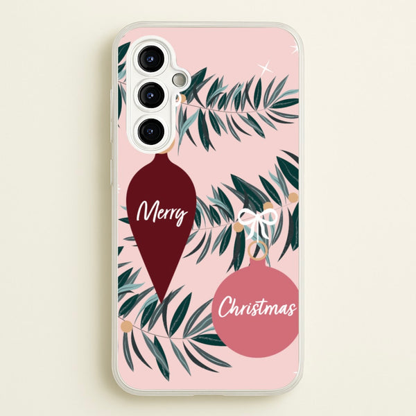 Merry Christmas - Christmas Phone Case for Galaxy A54