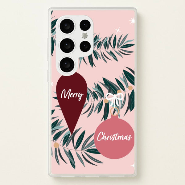 Merry Christmas - Christmas Phone Case for Galaxy S24 Ultra