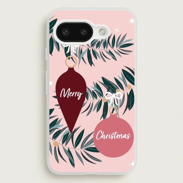Merry Christmas - Christmas Phone Case for Google Pixel 9a