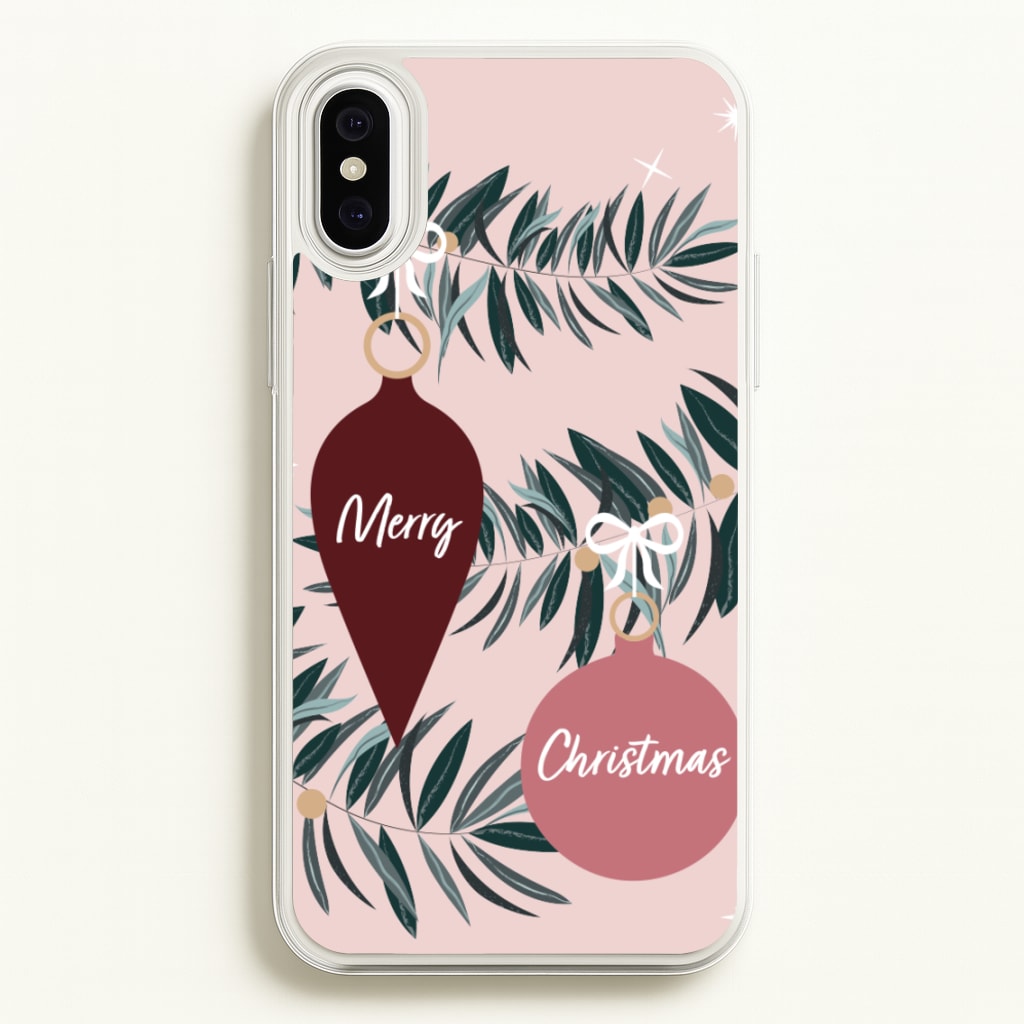 Merry Christmas - Christmas Phone Case for iPhone XS Max