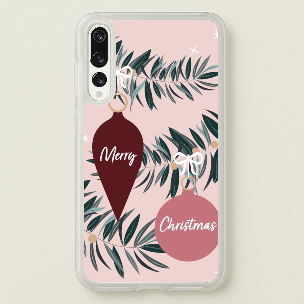 Merry Christmas - Christmas Phone Case for Huawei P20 Pro